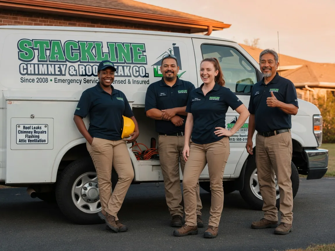 Chimney flashing repair company in Hayesville, OH